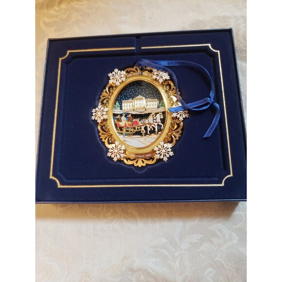 2004 The White House Historical Association Christmas Ornament President Hayes - Picture 4 of 9